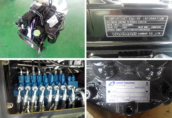 Detalhes da Mini Escavadeira de 3,5 Ton (2)